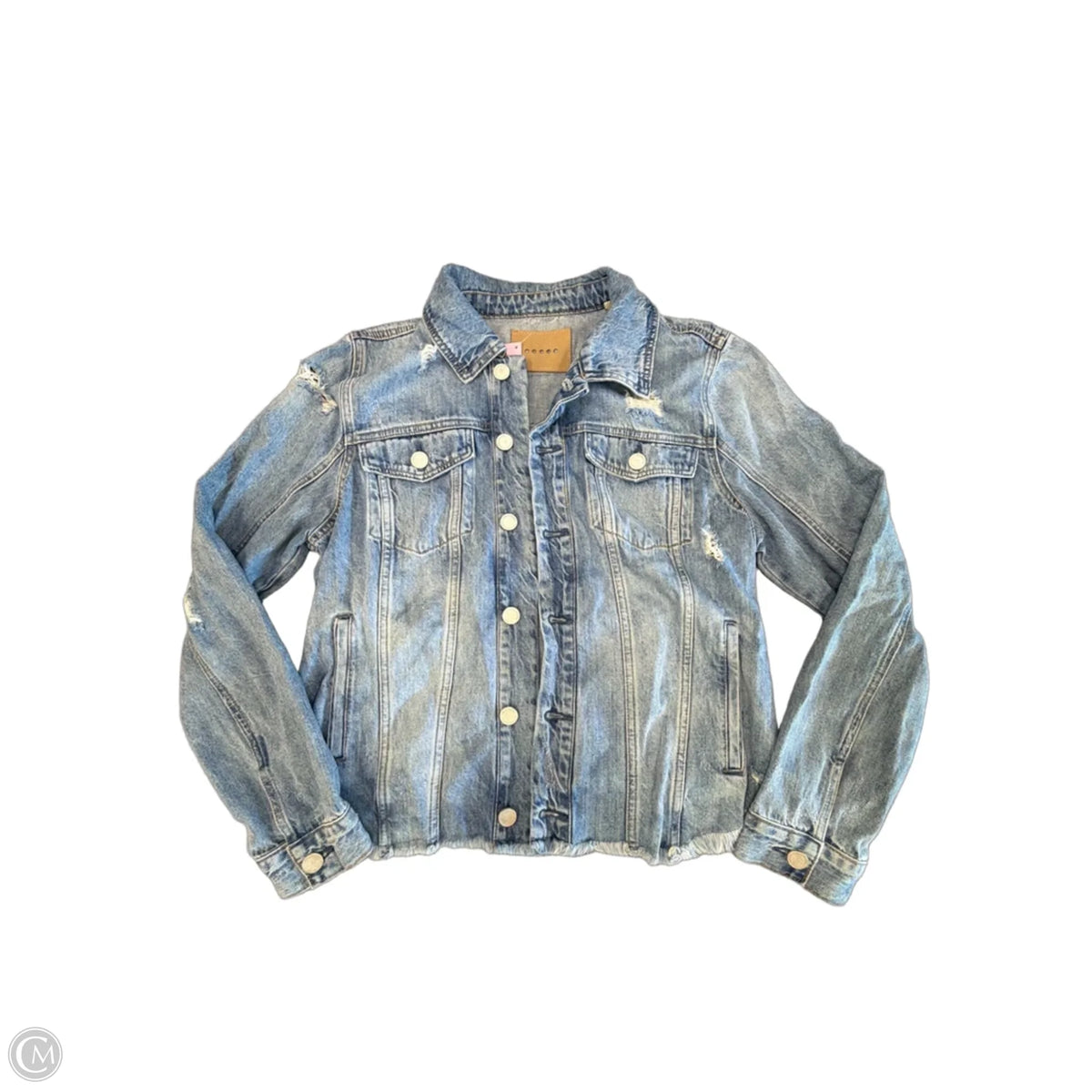 Jacket Denim By Blanknyc In Blue Denim, Size: L