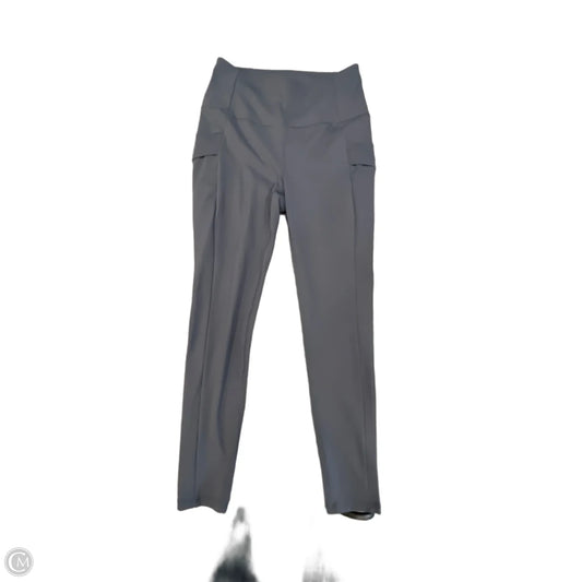 Athletic Leggings By Spyder In Grey, Size: M