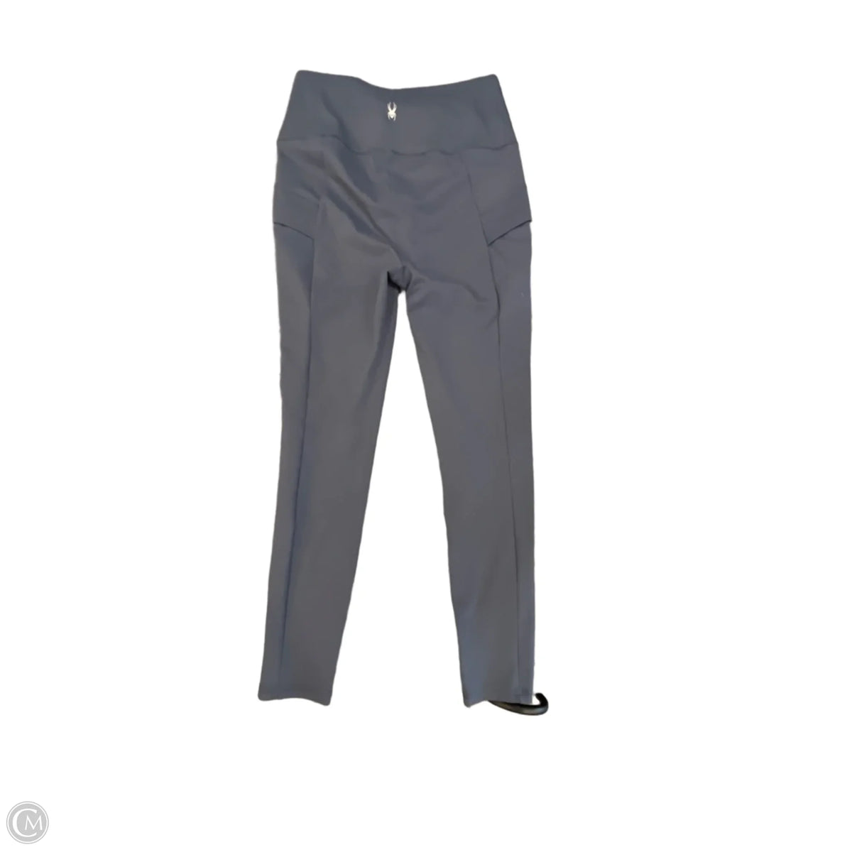 Athletic Leggings By Spyder In Grey, Size: M