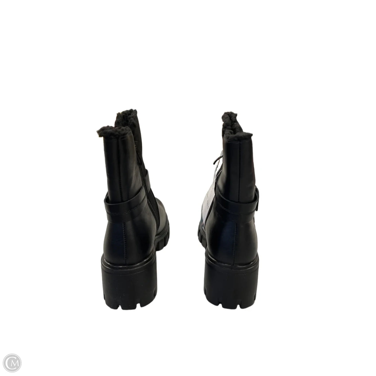 Boots Ankle Heels By Spring Step In Black, Size: 9