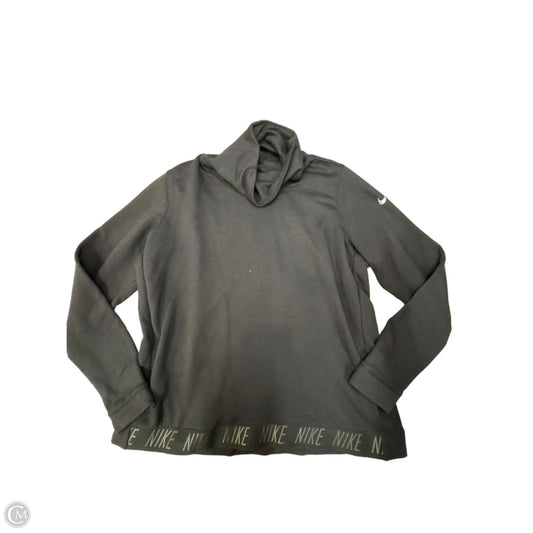 Sweatshirt Collar By Nike Apparel In Black, Size: Xl