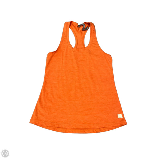Athletic Tank Top By Vuori In Orange, Size: S
