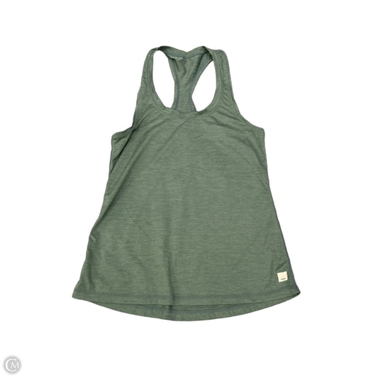 Athletic Tank Top By Vuori In Green, Size: S