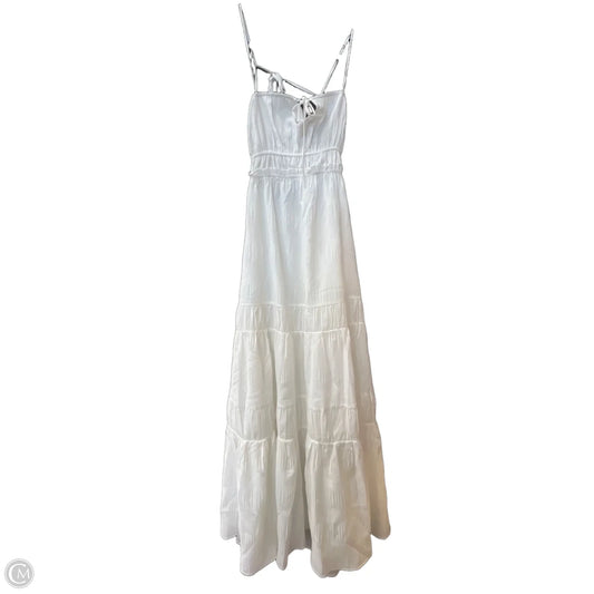 Dress Casual Maxi By Acoa In White, Size: S