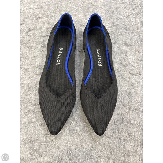 Shoes Flats By Rothys In Black, Size: 7.5