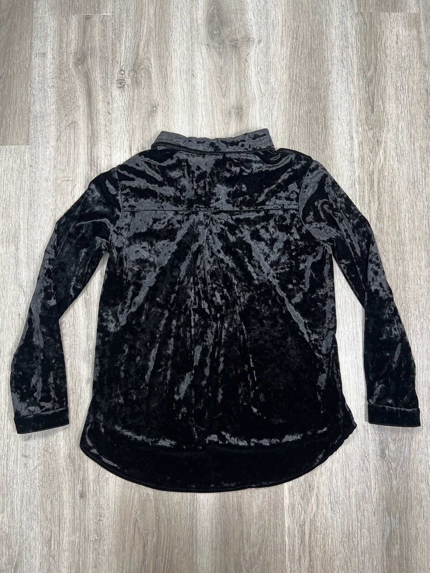 Black Blouse Long Sleeve Matty M, Size M