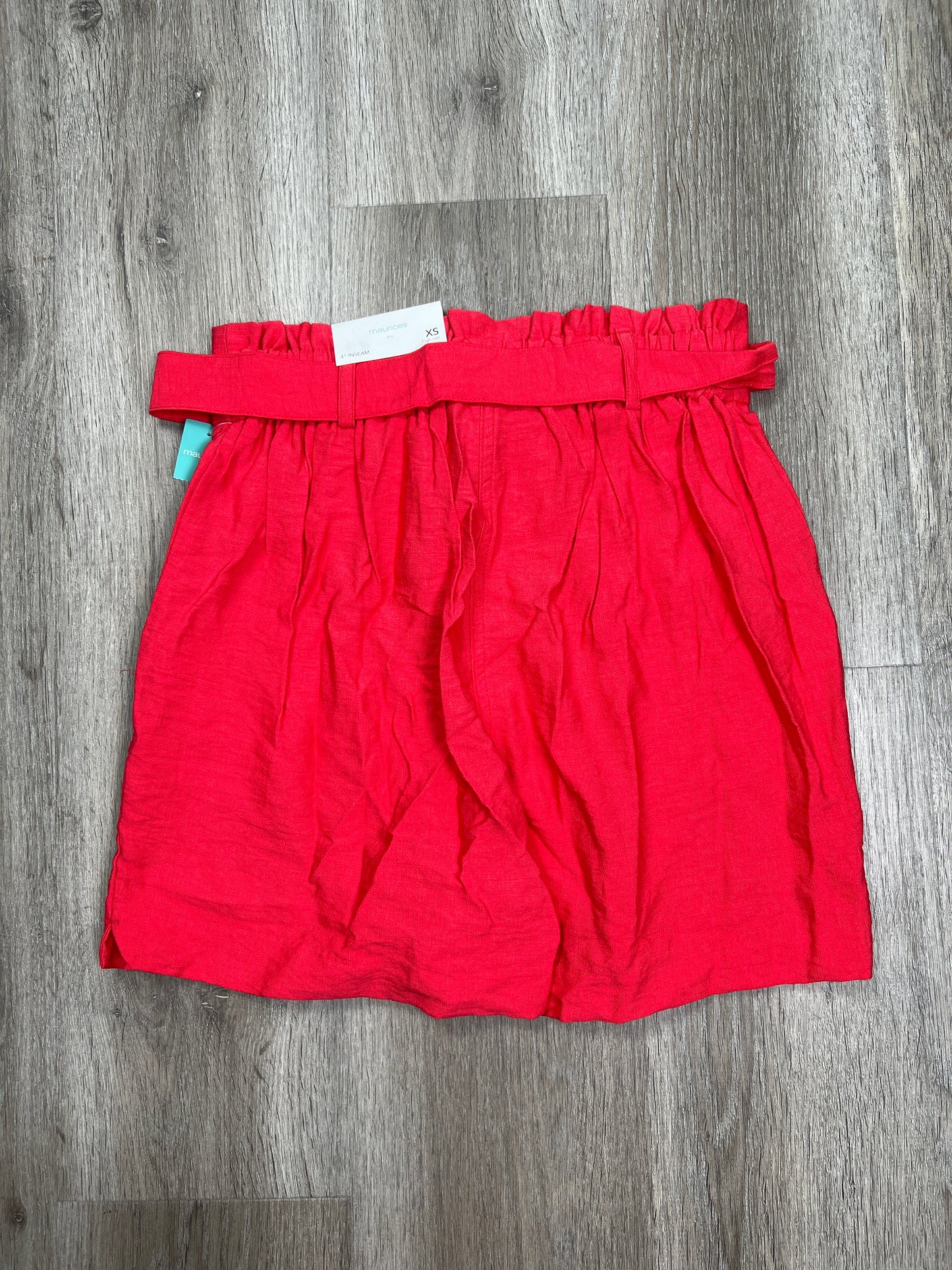 Red Shorts Maurices, Size Xs