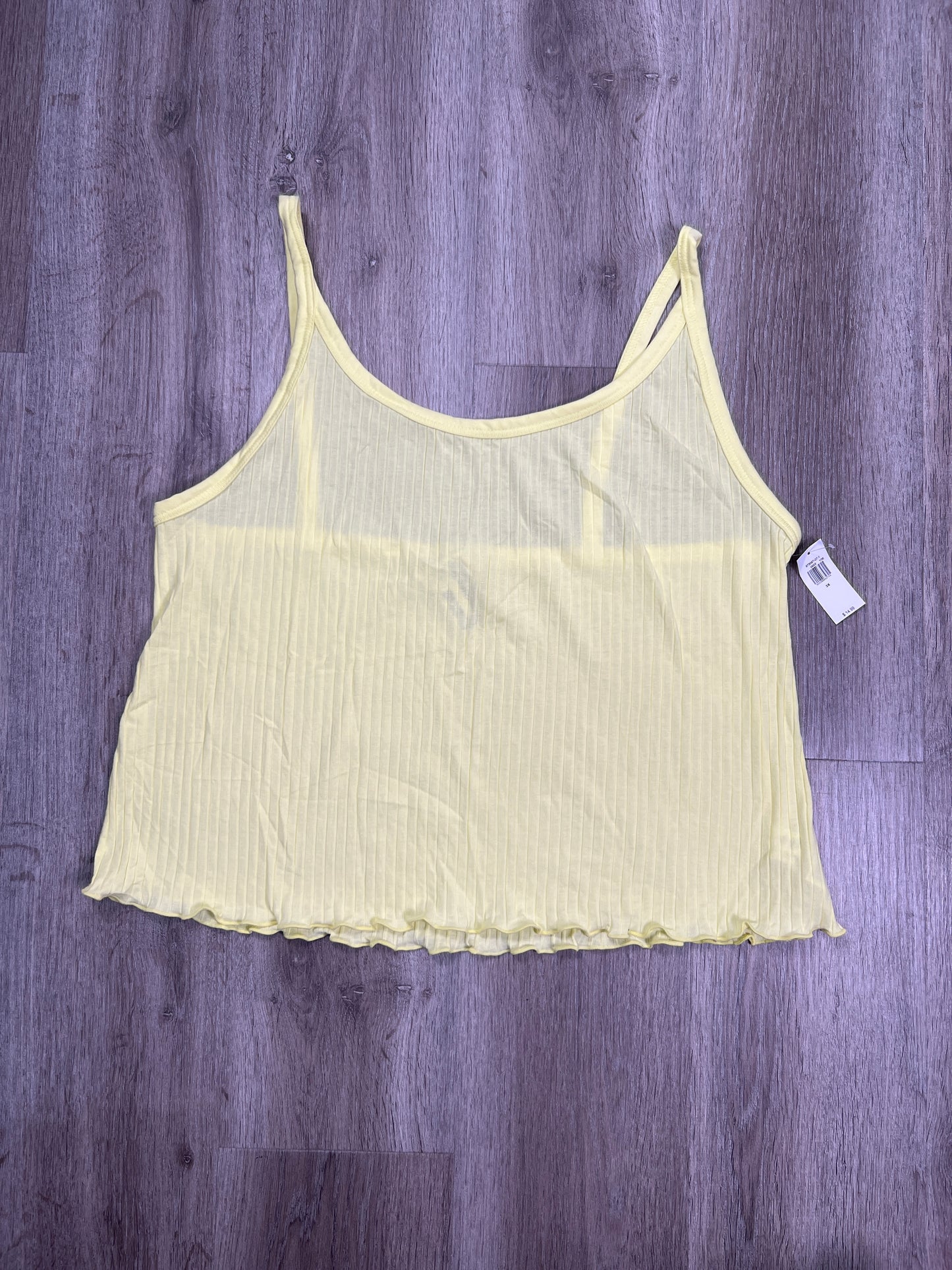 Yellow Tank Top Old Navy, Size 3x