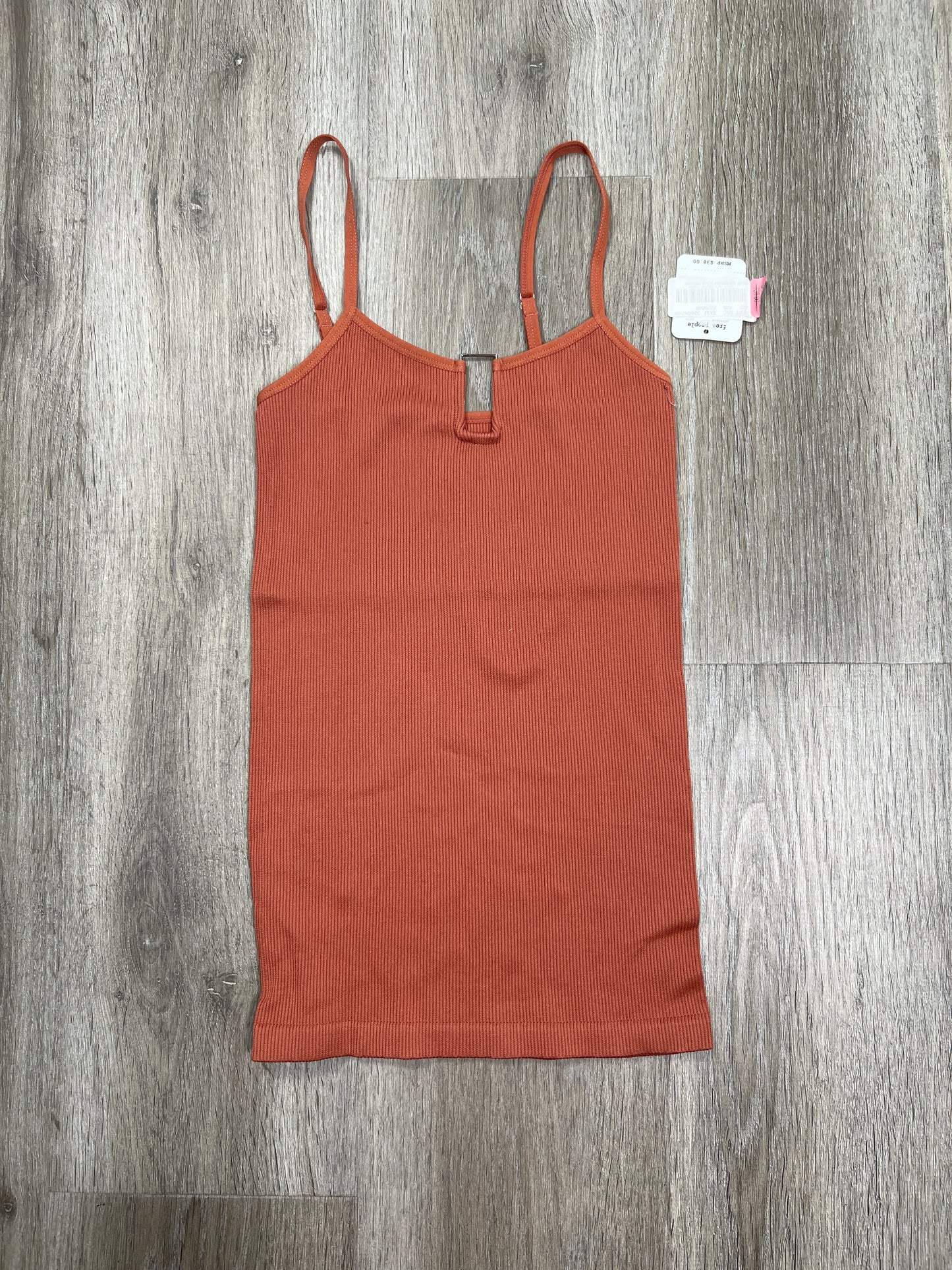 Orange Tank Top Free People, Size Xs