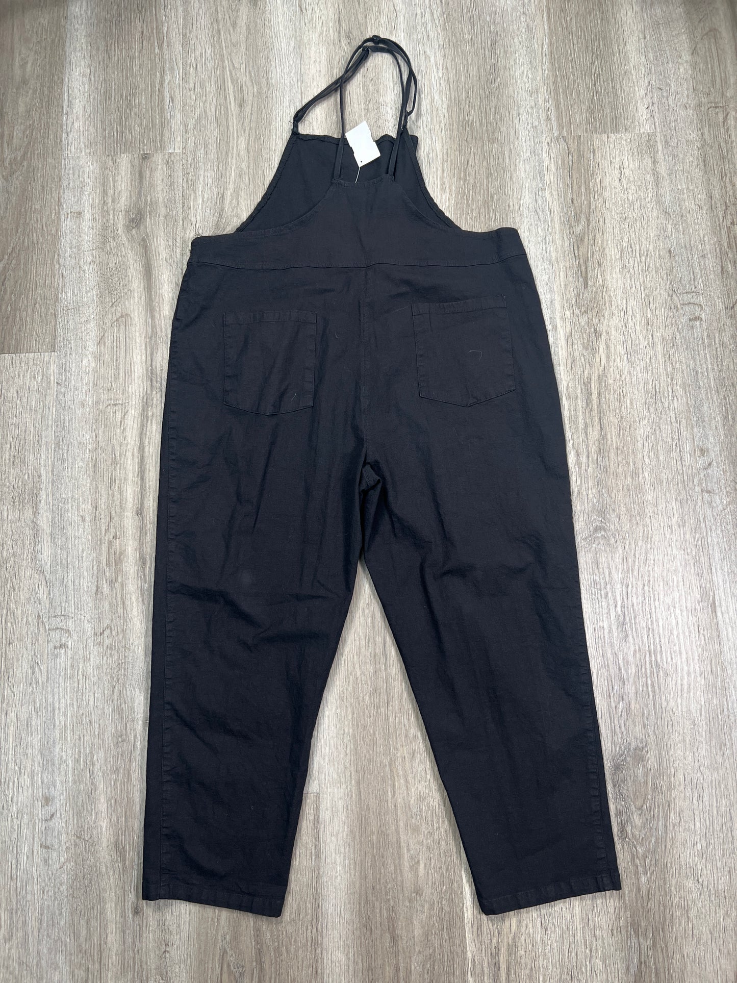 Jumpsuit By Zanzea In Black, Size: Xxl