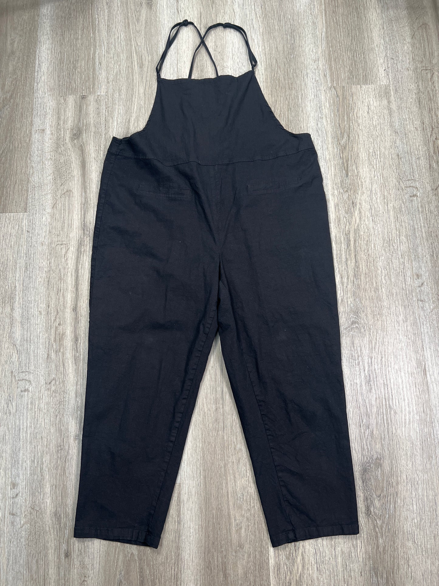 Jumpsuit By Zanzea In Black, Size: Xxl