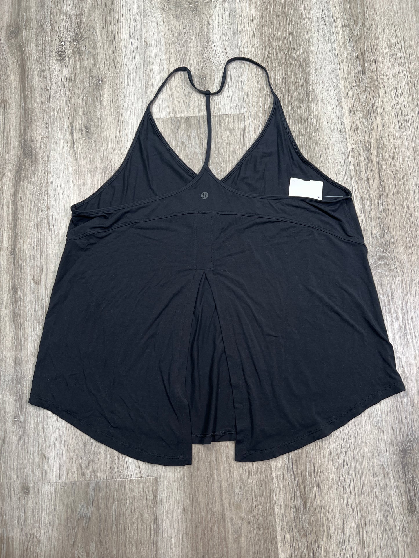 Athletic Tank Top By Lululemon In Black, Size: L