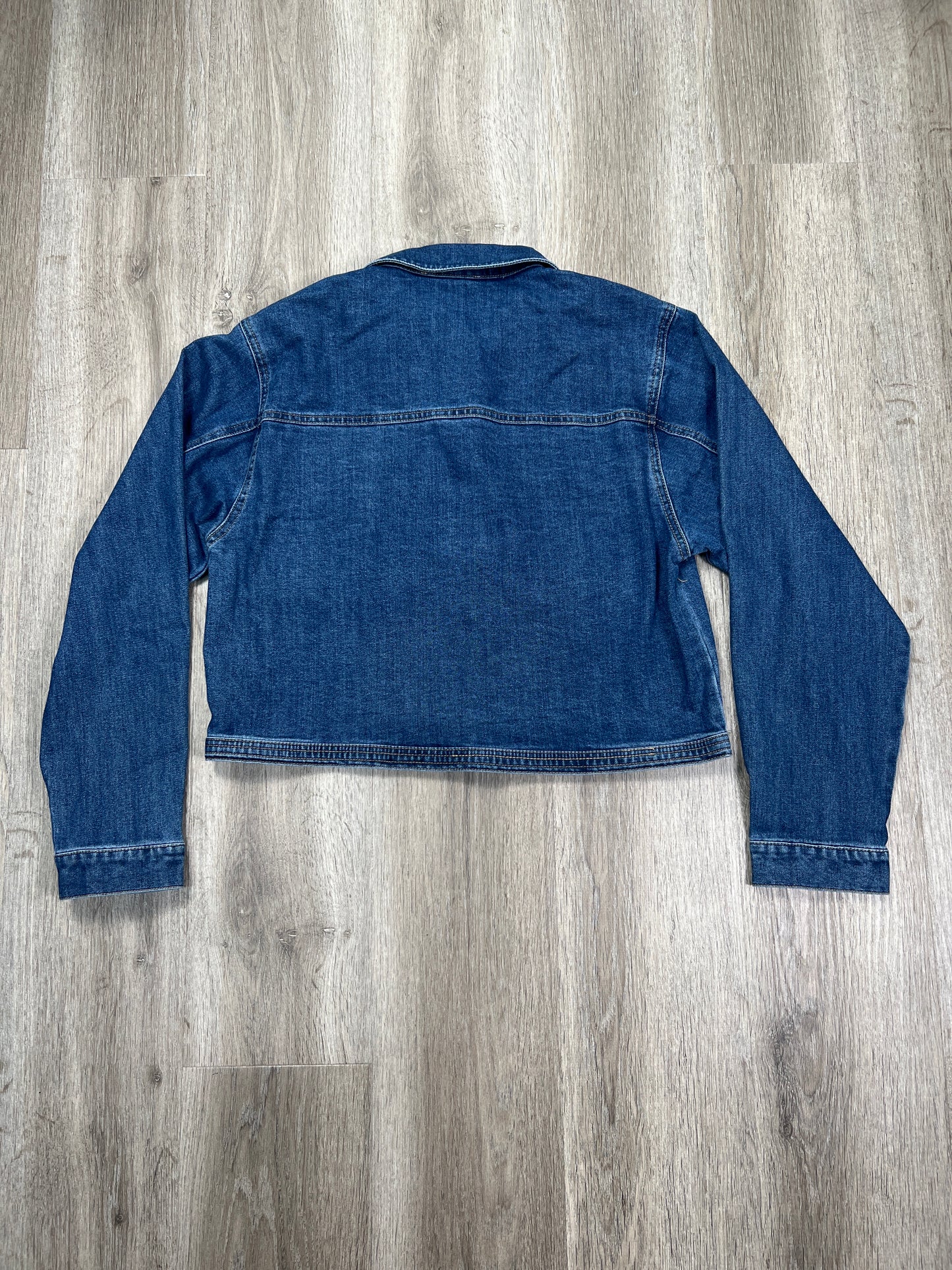 Jacket Denim By Rachel Zoe In Blue Denim, Size: L