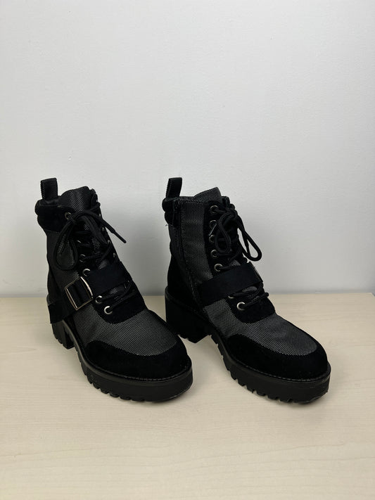 Boots Combat By DREAM PARIS In Black, Size: 5