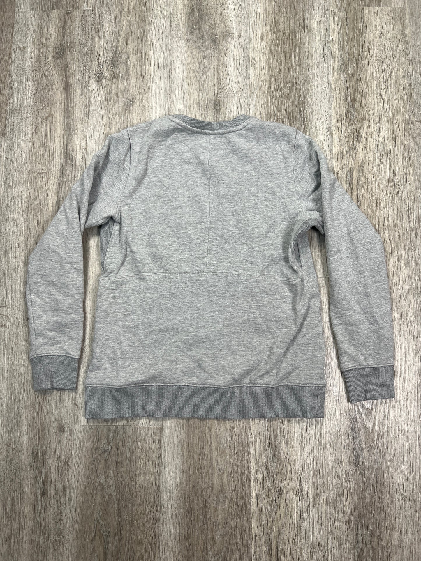 Sweatshirt Crewneck By Duluth Trading In Grey, Size: S