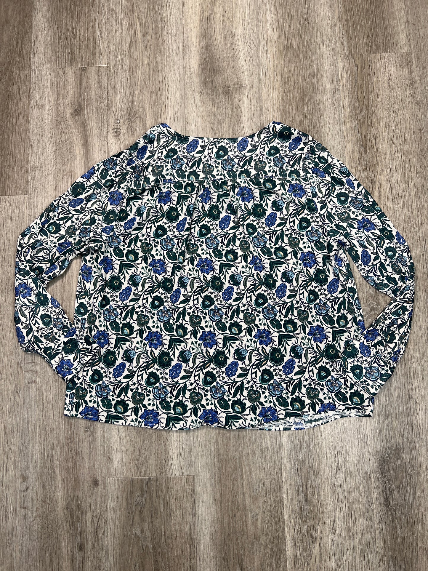 Top Long Sleeve By Lane Bryant In Floral Print, Size: Xl