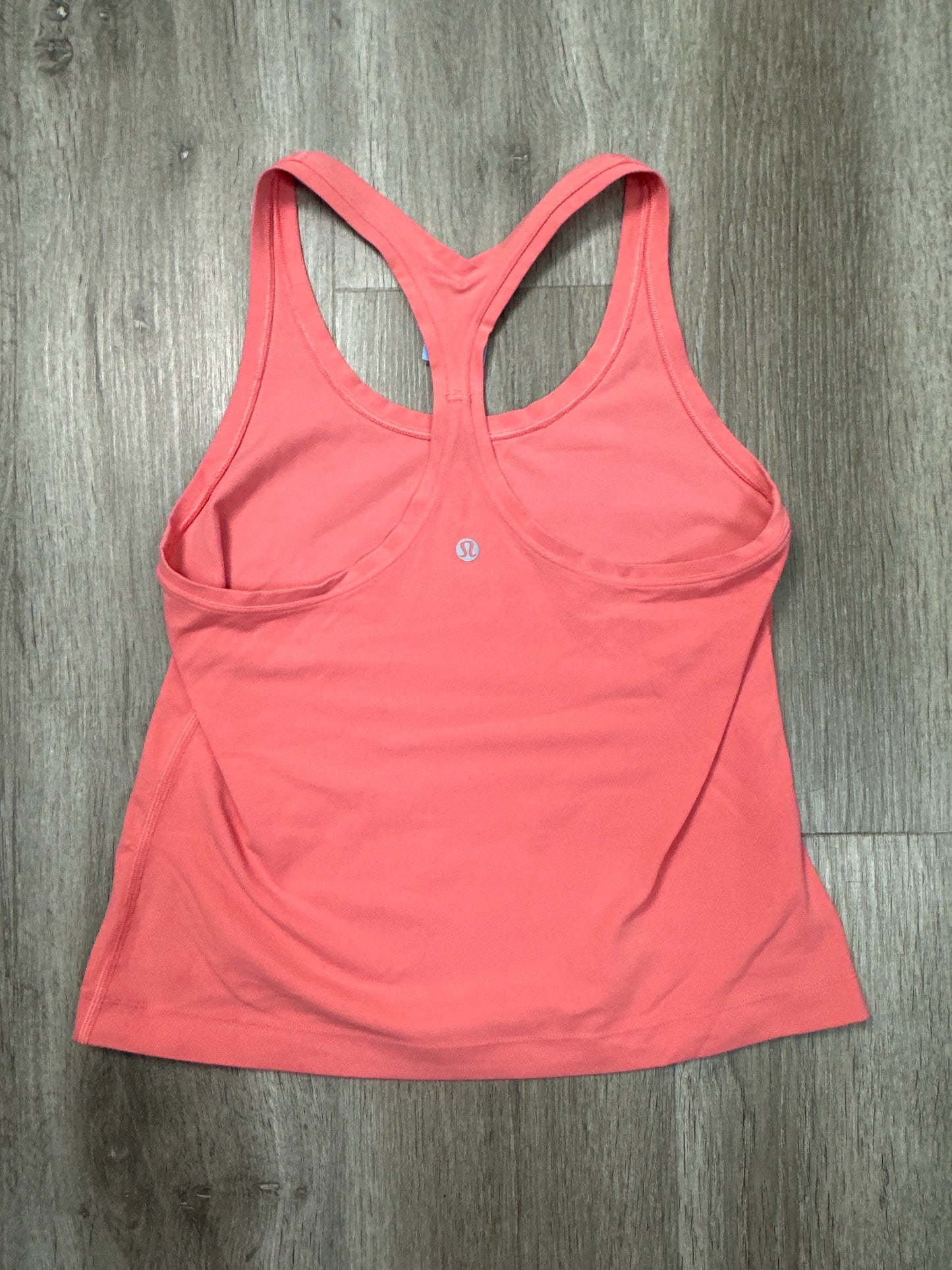 Athletic Tank Top By Lululemon In Coral, Size: M