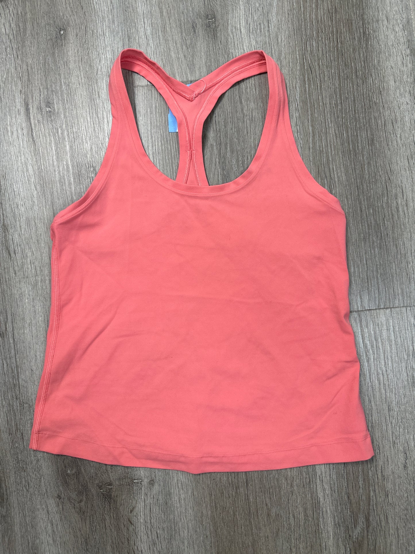 Athletic Tank Top By Lululemon In Coral, Size: M