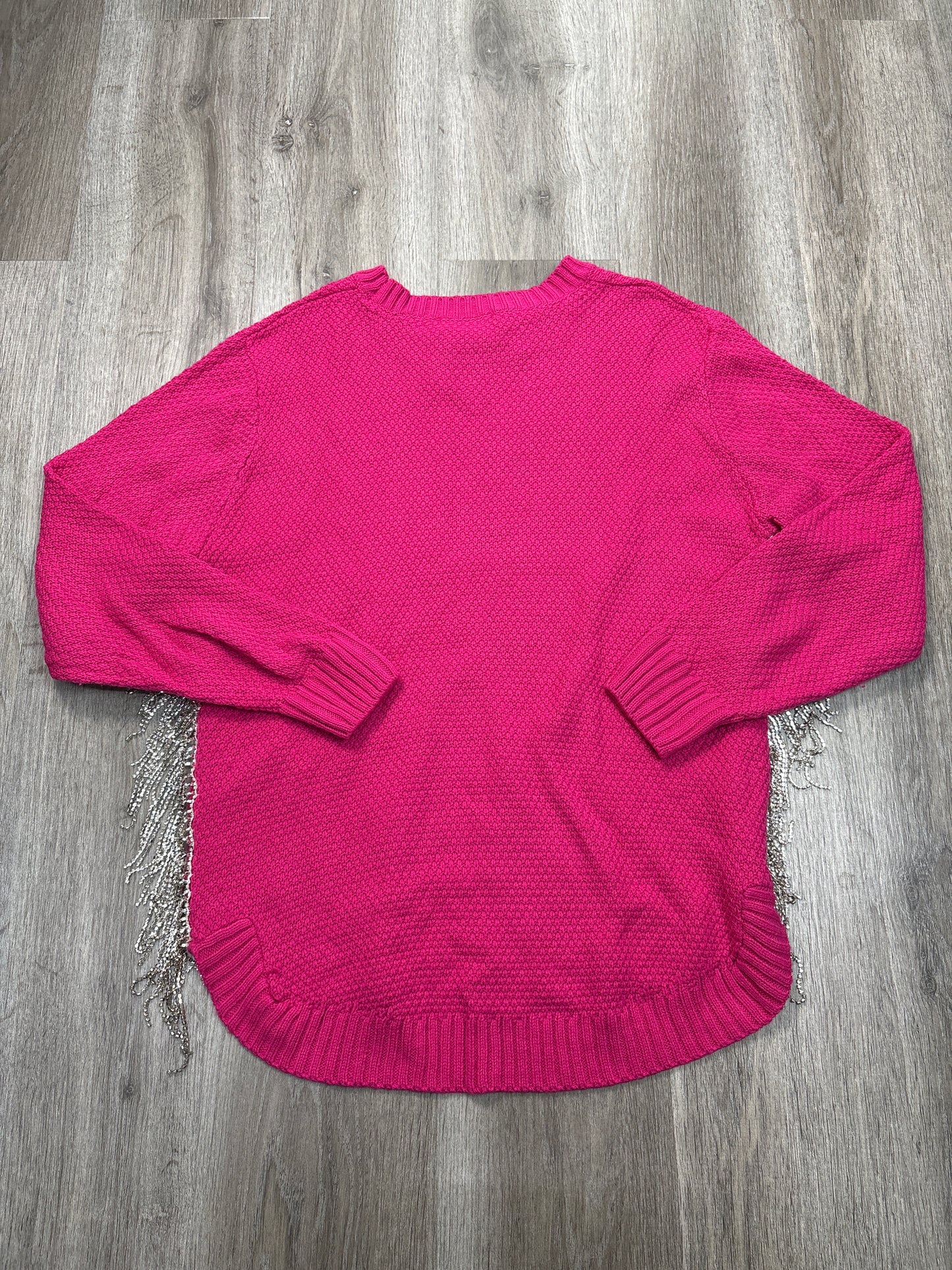 Sweater By Judith March In Pink, Size: M