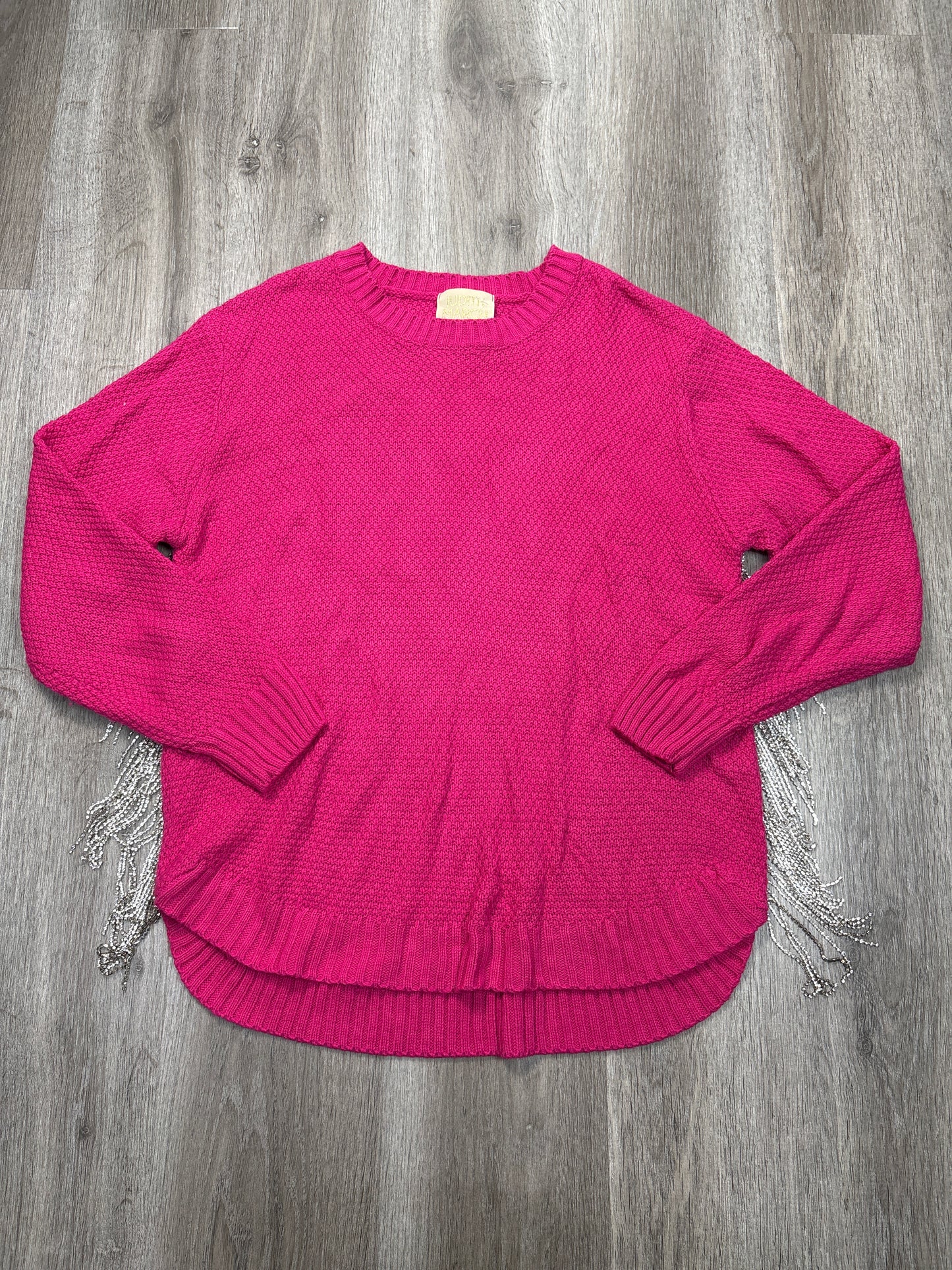 Sweater By Judith March In Pink, Size: M