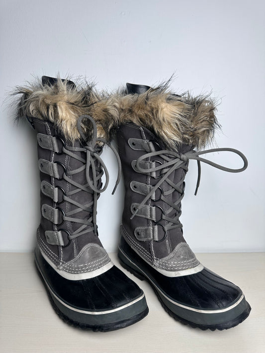 Boots Snow By Sorel In Grey, Size: 9