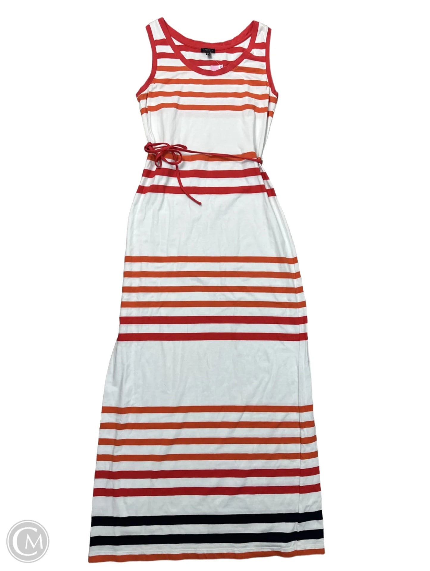 Dress Casual Maxi By Talbots In Striped Pattern, Size: S