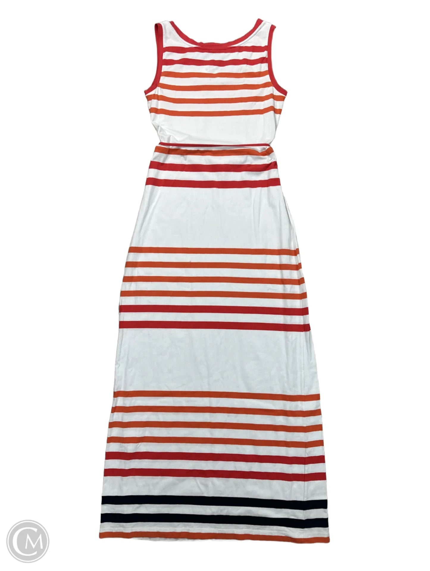 Dress Casual Maxi By Talbots In Striped Pattern, Size: S