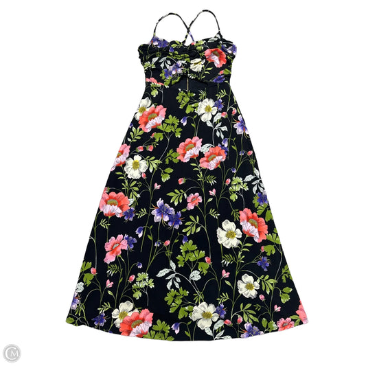 Dress Casual Midi By Express In Floral Print, Size: S
