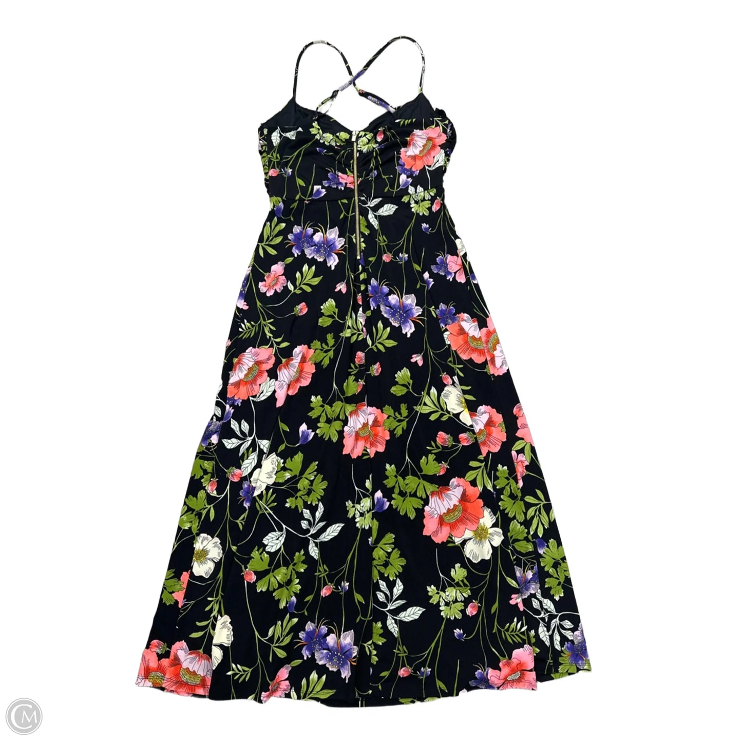 Dress Casual Midi By Express In Floral Print, Size: S