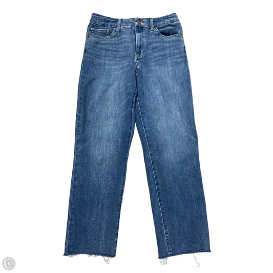 Jeans Straight By Express In Blue Denim, Size: M