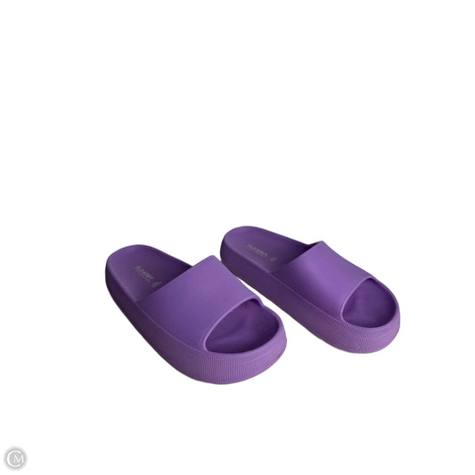 Sandals Flip Flops By Old Navy In Purple, Size: 9