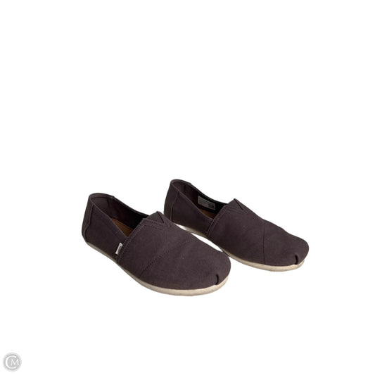 Shoes Flats By Toms In Grey, Size: 7