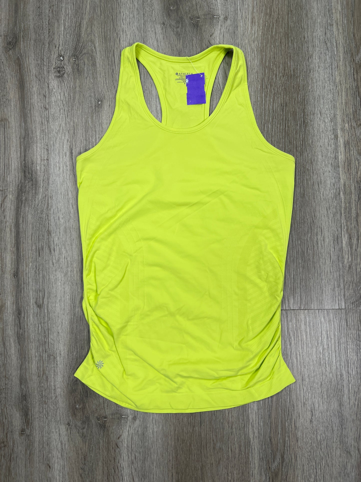 Yellow Athletic Tank Top Athleta, Size S