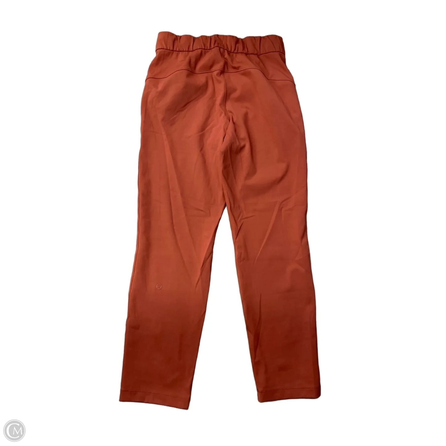 Athletic Pants By Lululemon In Orange, Size: S