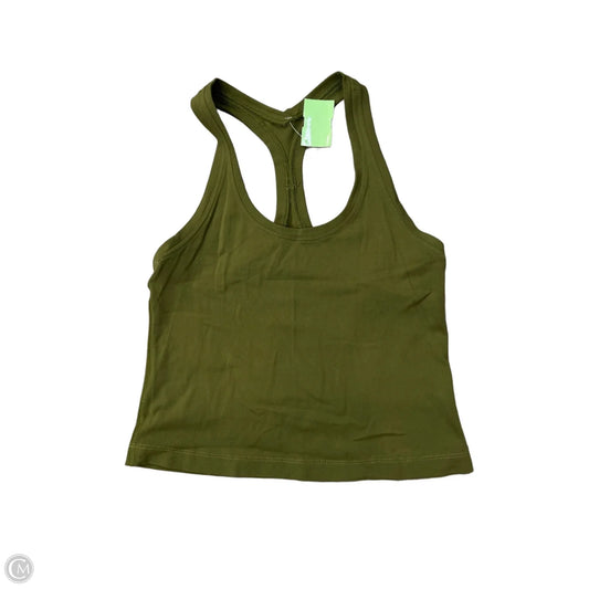 Athletic Tank Top By Lululemon In Green, Size: S