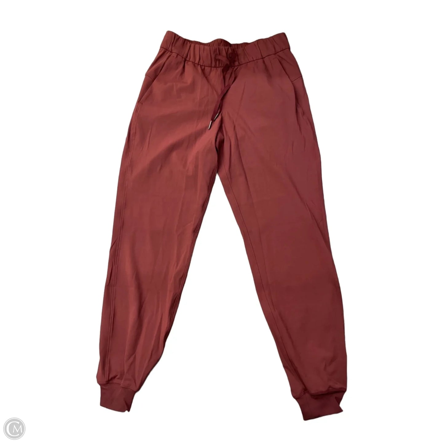 Athletic Pants By Lululemon In Red, Size: S