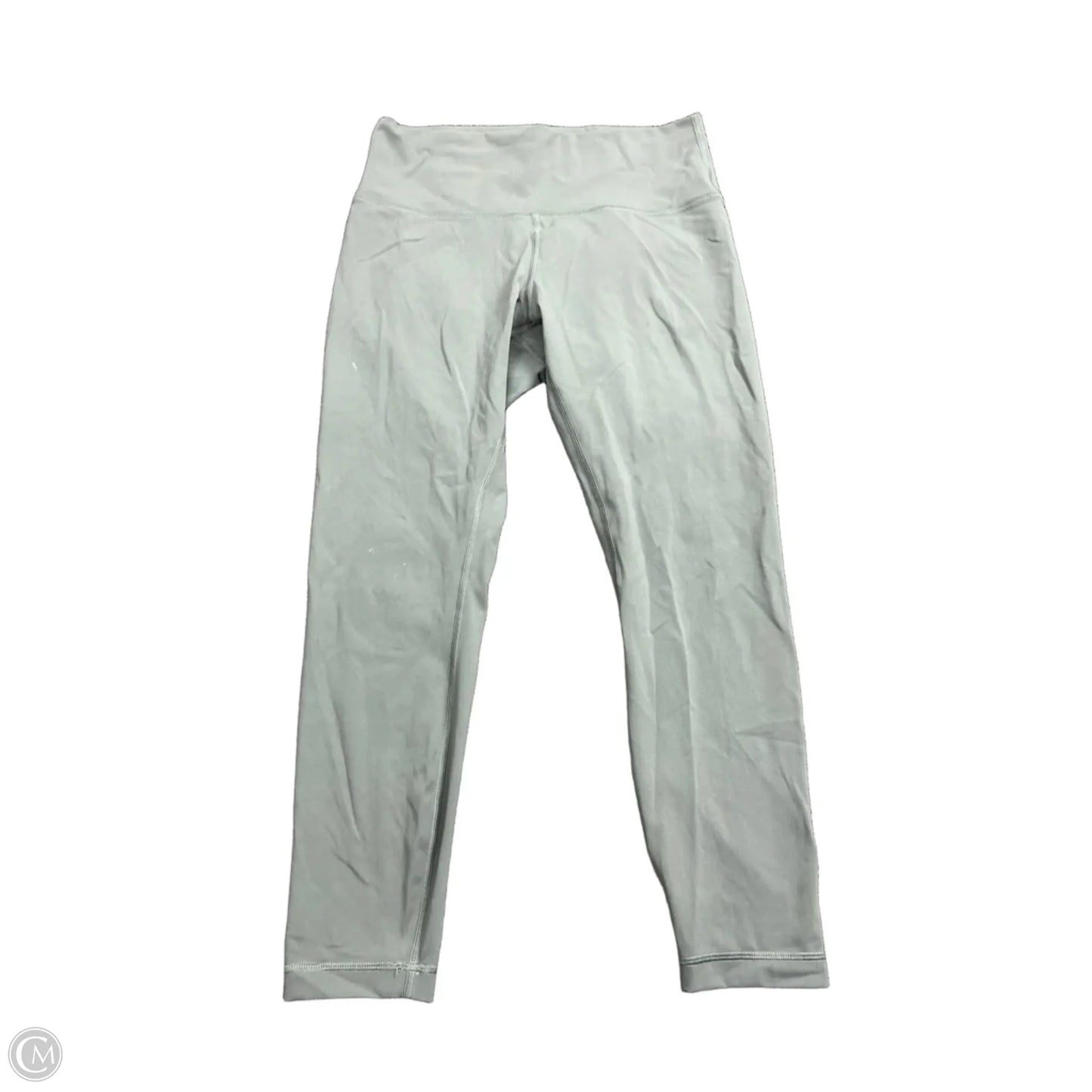 Athletic Leggings Capris By Lululemon In Green, Size: M
