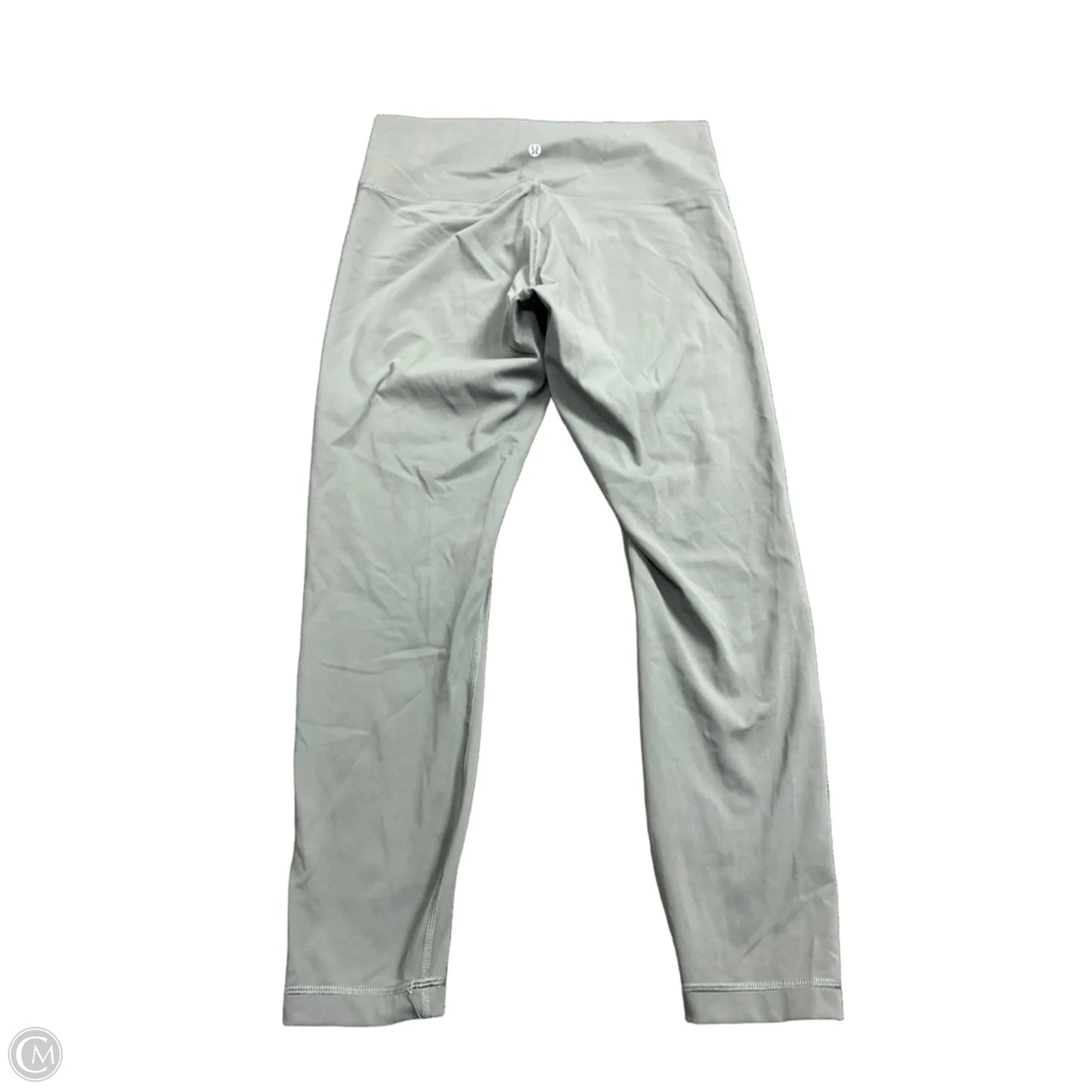 Athletic Leggings Capris By Lululemon In Green, Size: M