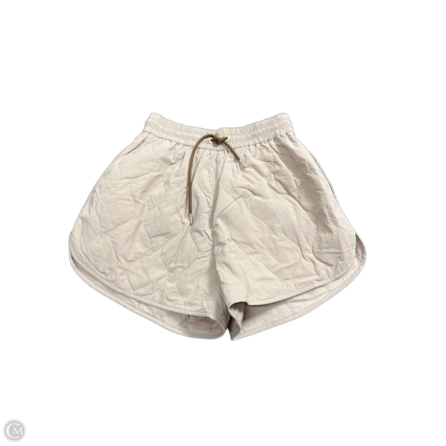 Athletic Shorts By Varley In Tan, Size: Xs