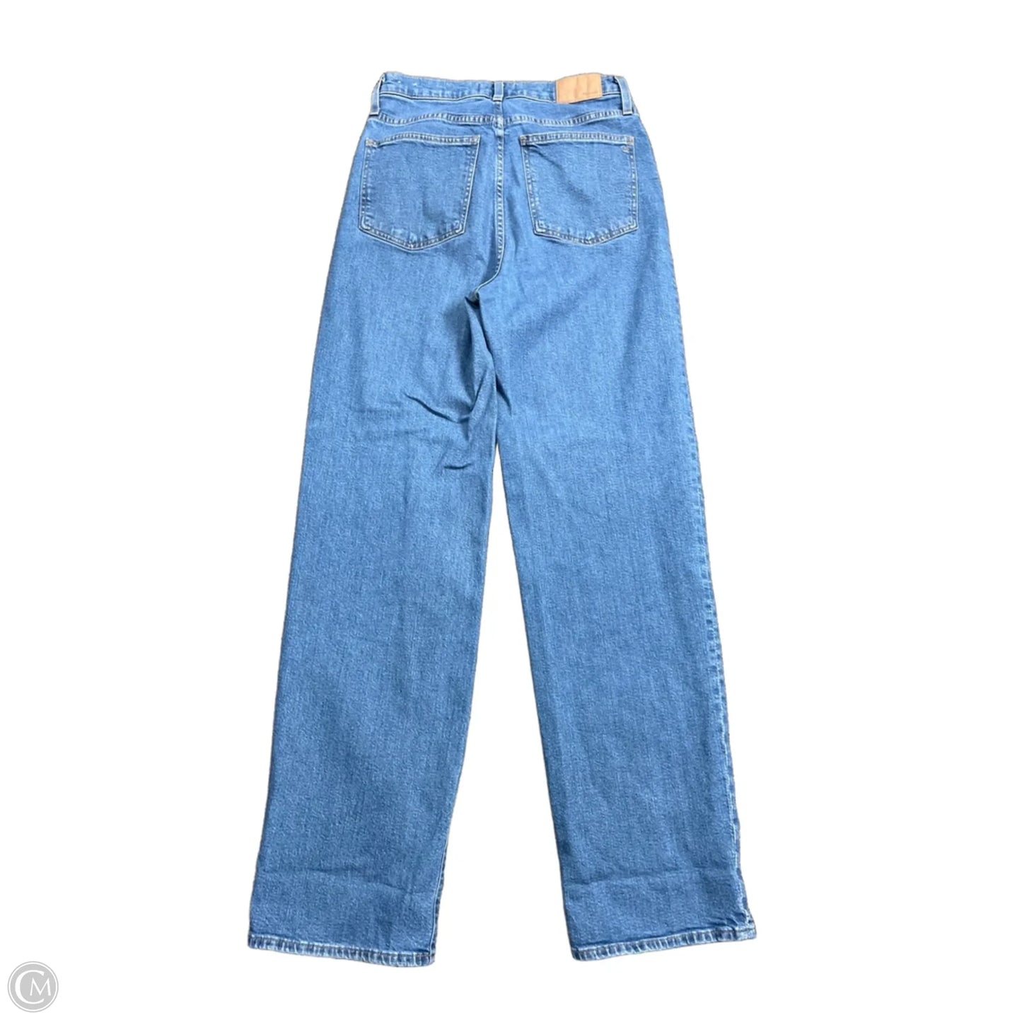 Jeans Wide Leg By Madewell In Blue Denim, Size: 6l