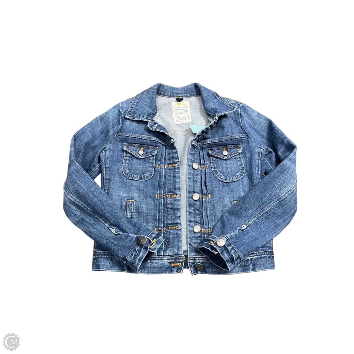 Jacket Denim By J. Crew In Blue Denim, Size: Xs