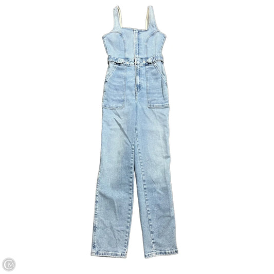 Jumpsuit By Good American In Blue Denim, Size: Xs