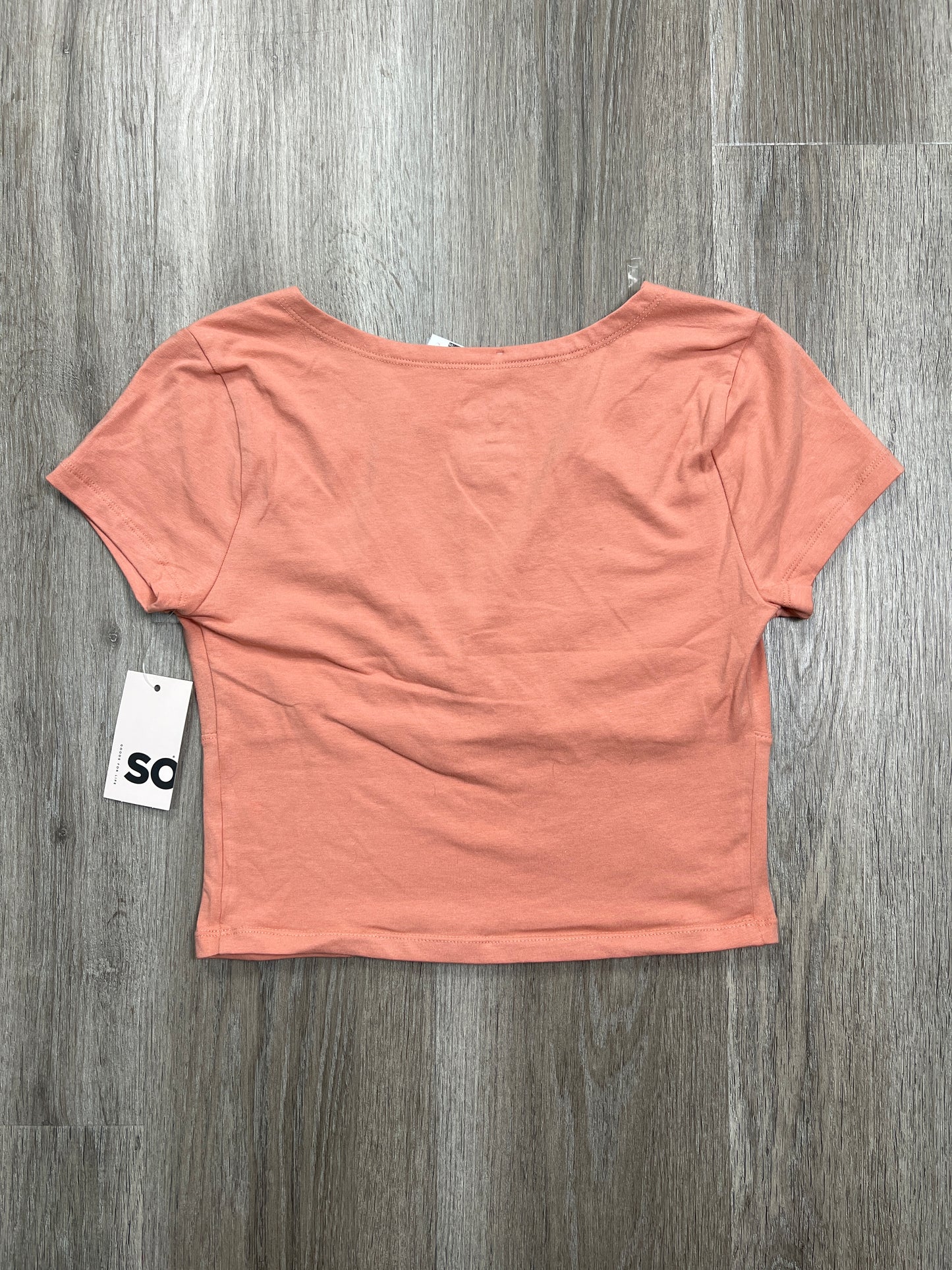 Coral Top Short Sleeve Basic So, Size M