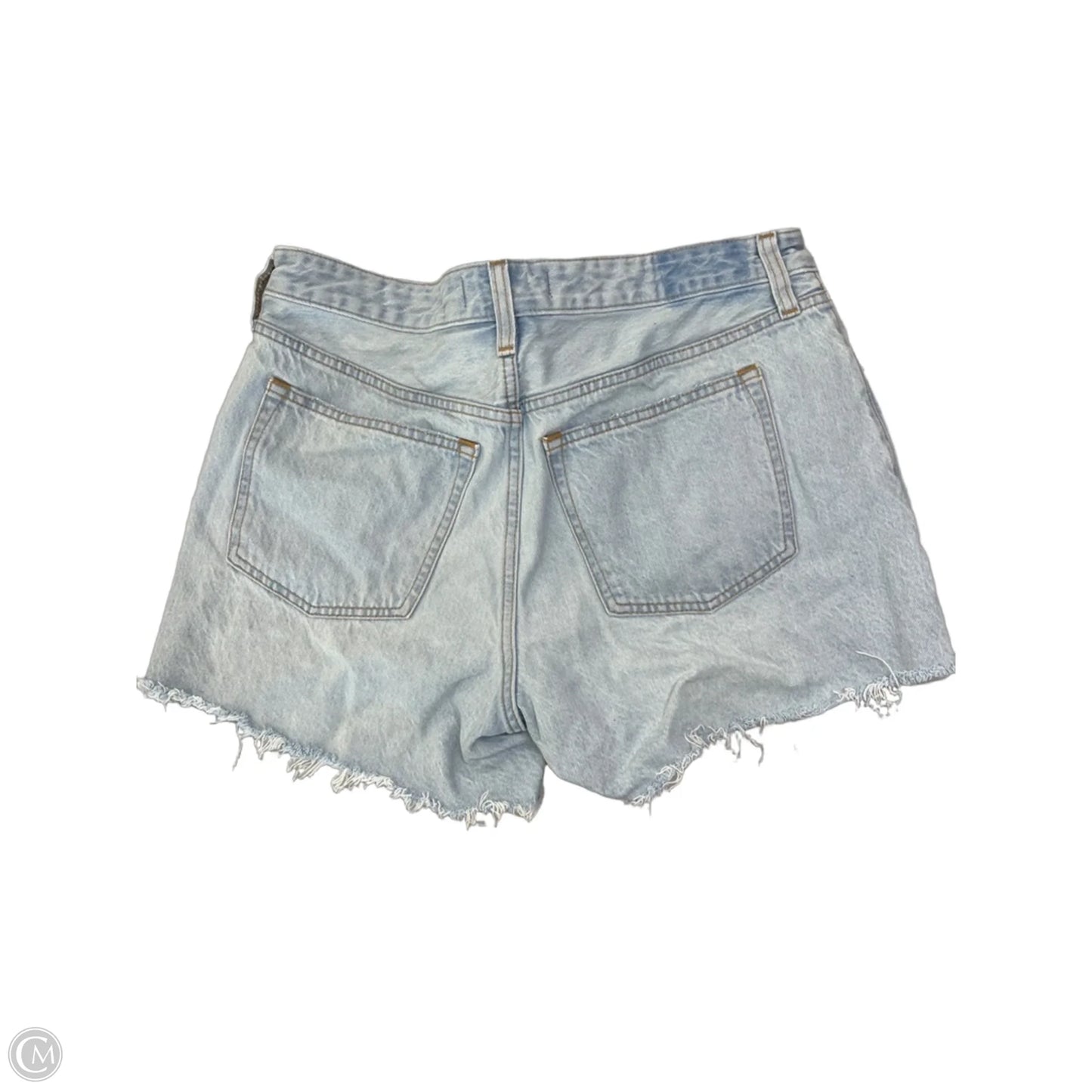 Shorts By Abercrombie And Fitch In Blue Denim, Size: S