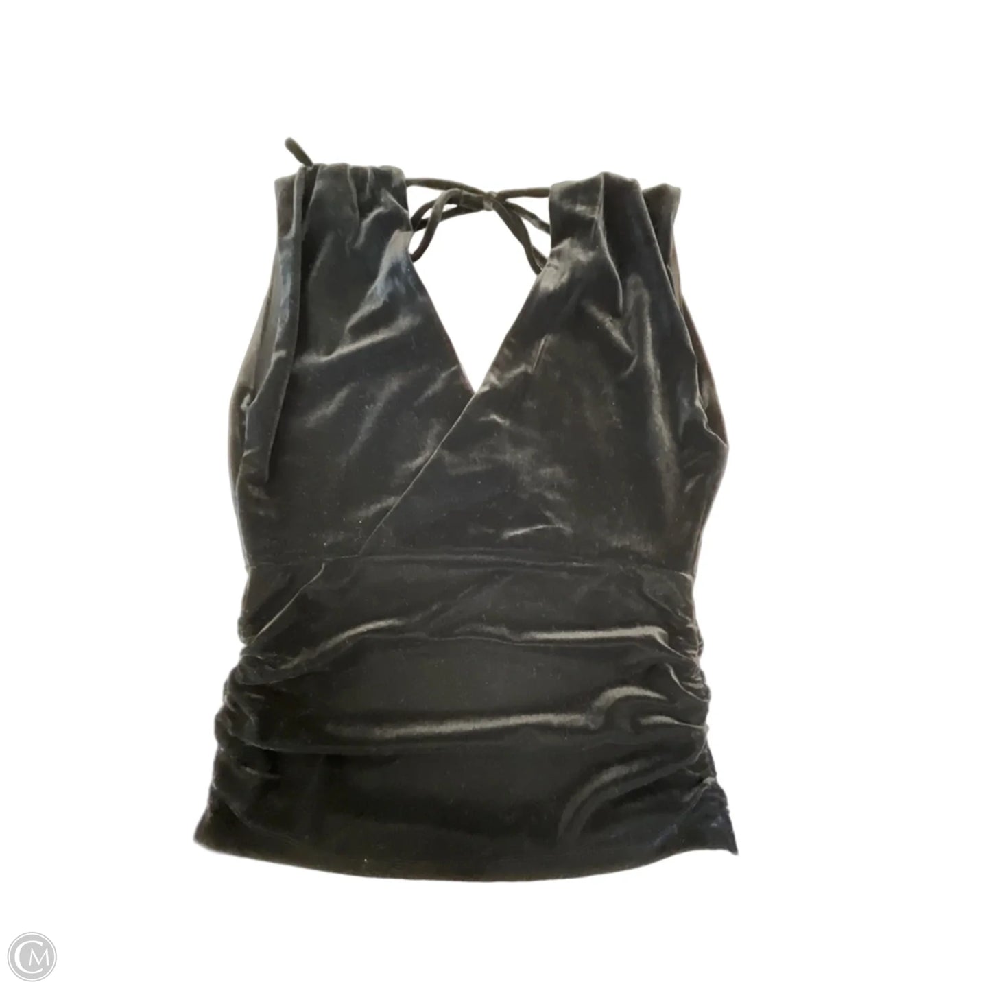 Top Sleeveless By Loft In Black, Size: S