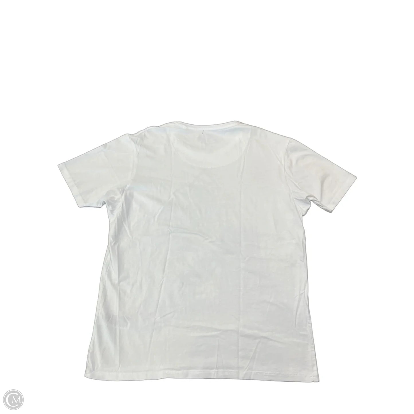 Top Short Sleeve By Von Dutch  In White, Size: Xl