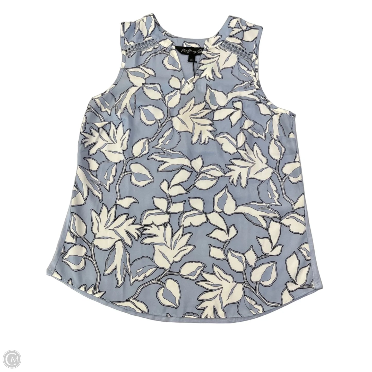 Top Sleeveless By Clothes Mentor In Floral Print, Size: S