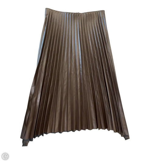 Skirt Maxi By Nine West Apparel In Brown, Size: L