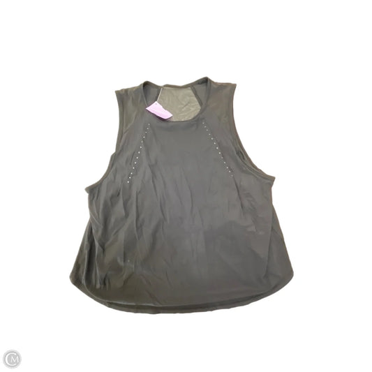Athletic Tank Top By Lululemon In Black, Size: M
