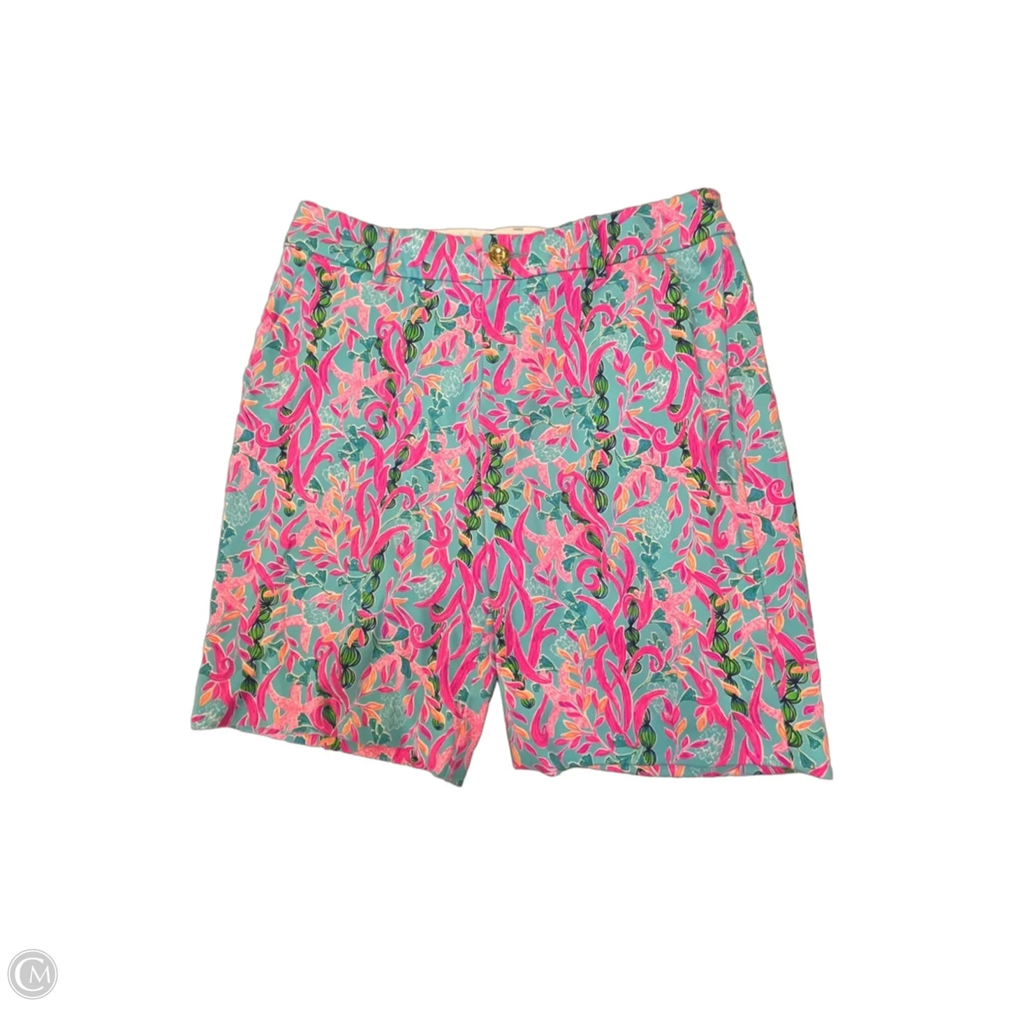 Shorts Designer By Lilly Pulitzer In Tropical Print, Size: M